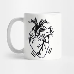 human heart Mug